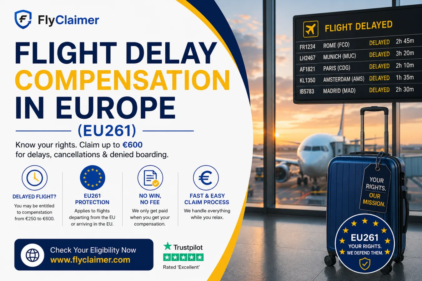 Flight Delay Compensation in Europe (EU261)